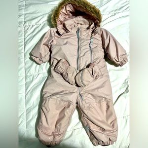 H&M infant snowsuit 6-9 months